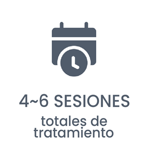 De 4 a 6 semanas de tratamiento CoreSculpt